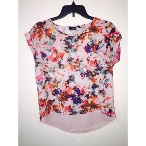 a.n.a floral blouse